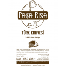 Paşa Rıza Türk Kahvesi 250 Gr.